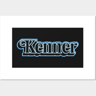 Kenner logo neon Posters and Art